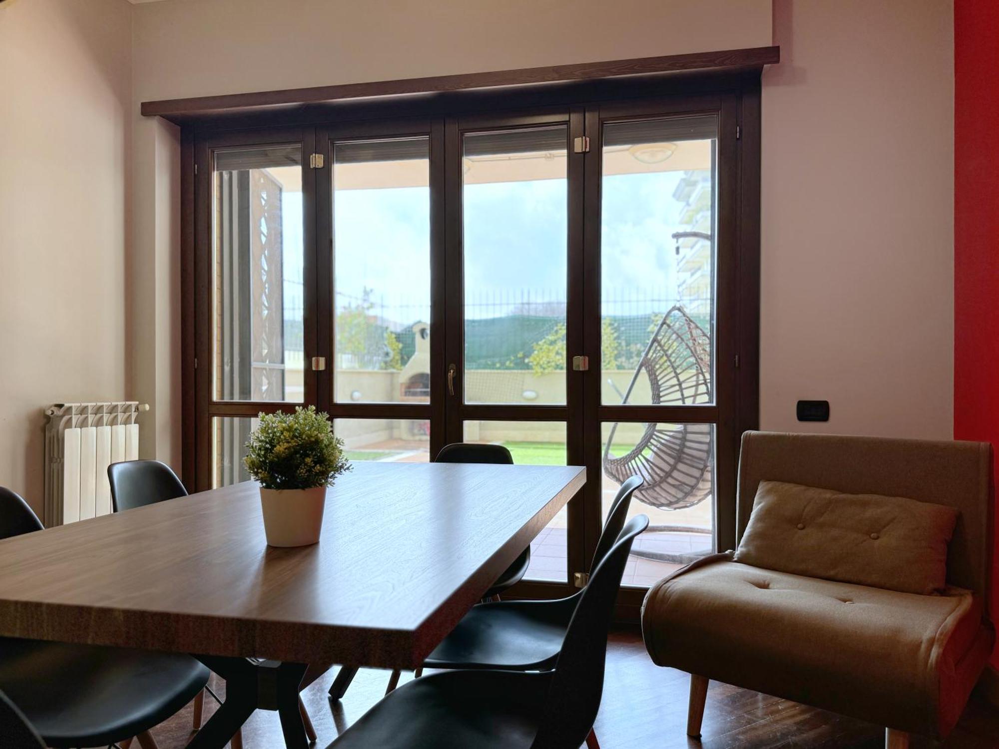 Sun Nest Apartment - Terrace & Garage 菲乌米奇诺 外观 照片